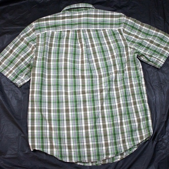 Carhartt Relaxed Fit Men's Short‎ Sleeve Button Front Shirt Size Large - Picture 5 of 5